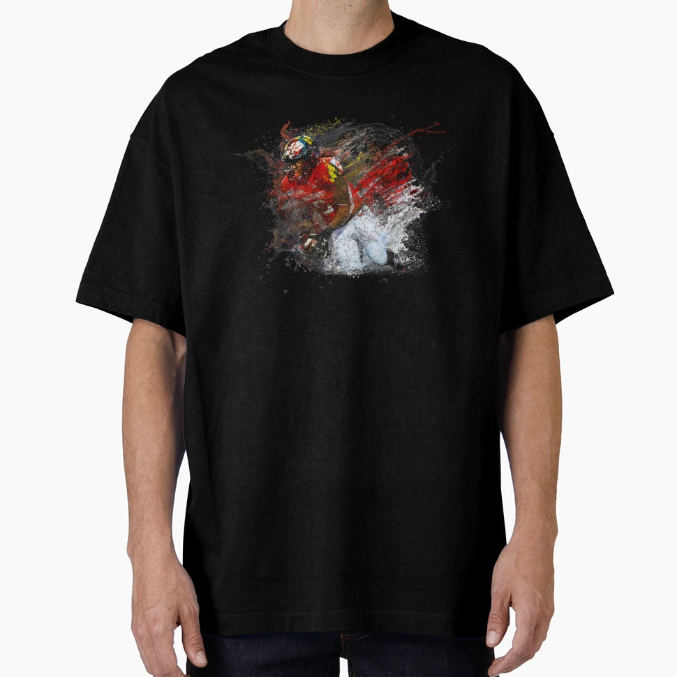 Football Splash T-Shirt - Minimalist Print Unisex - T-Shirt, Sweatshirt, Hoodie