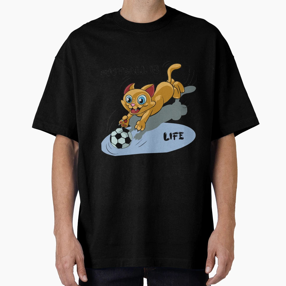 Football Life T-Shirt - Trendy Graphic Unisex - T-Shirt, Sweatshirt, Hoodie