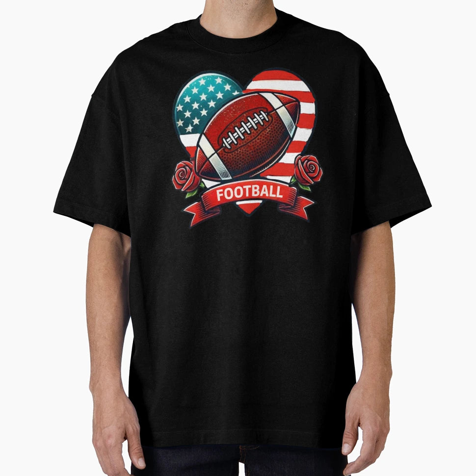American Football T-Shirt - Trendy Graphic for Adults - T-Shirt, Sweatshirt, Hoodie