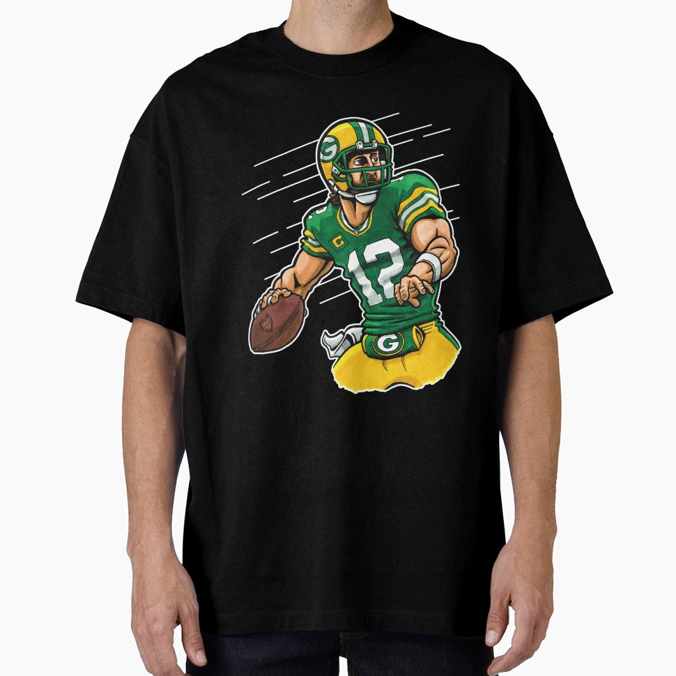 Rodgers Qb T-Shirt - Minimalist Print Unisex - T-Shirt, Sweatshirt, Hoodie