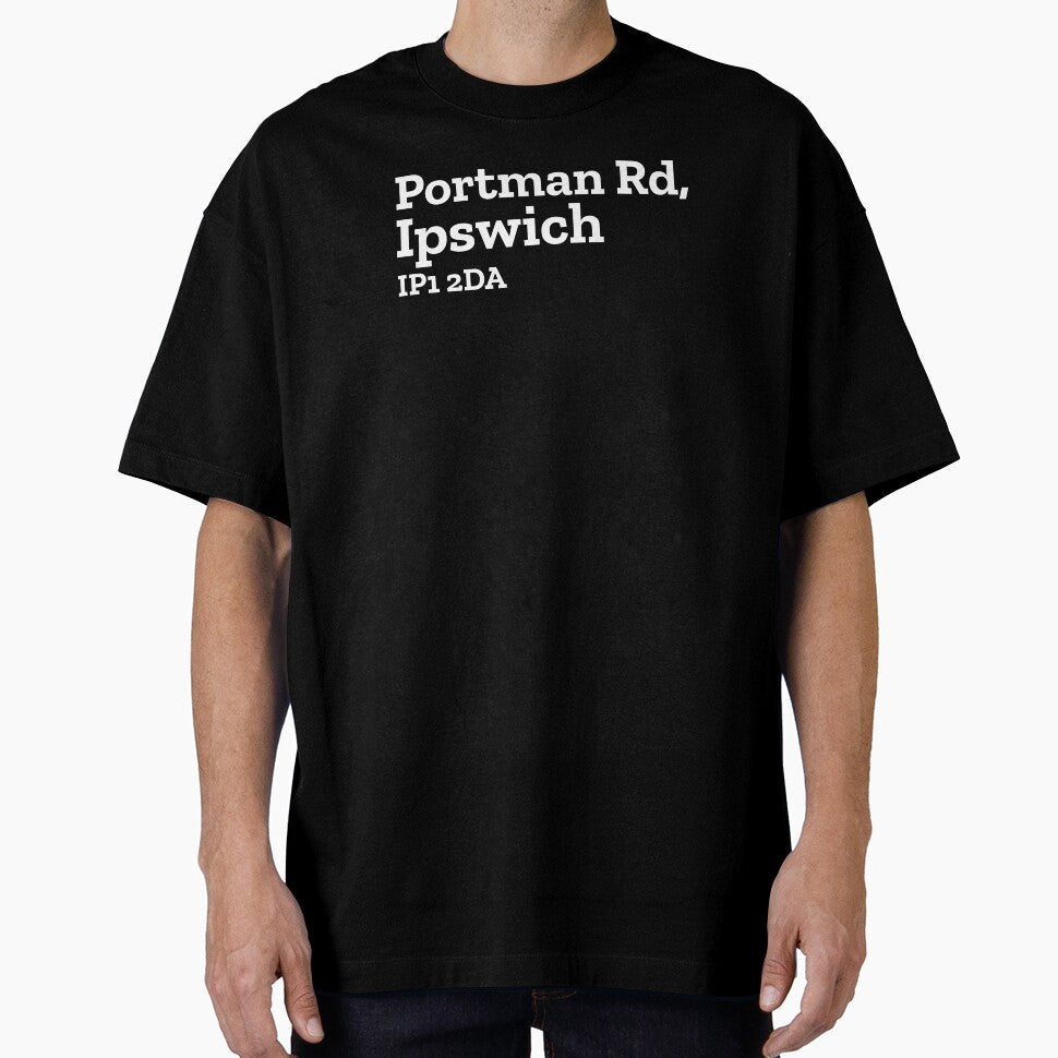 Ipswich Stadium Address by The Chuck Wagon - Adult & Kids T-Shirts, Sweatshirts & Hoodies apparel design preview 1