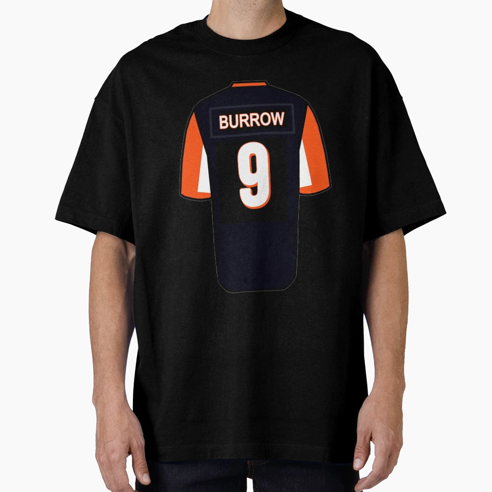 Burrow Jersey T-Shirt - Novelty Apparel Men Women - T-Shirt, Sweatshirt, Hoodie
