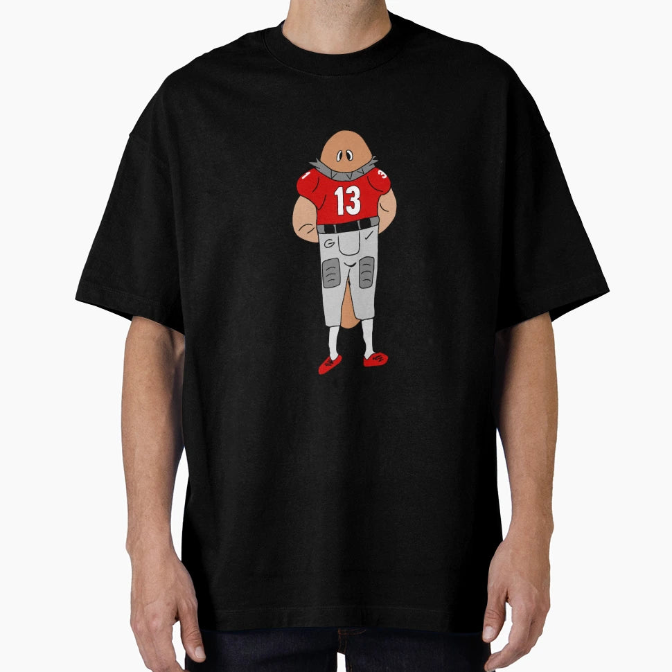 Planarian Football Player T-Shirt - Casual Everyday Wear Unisex - T-Shirt, Sweatshirt, Hoodie