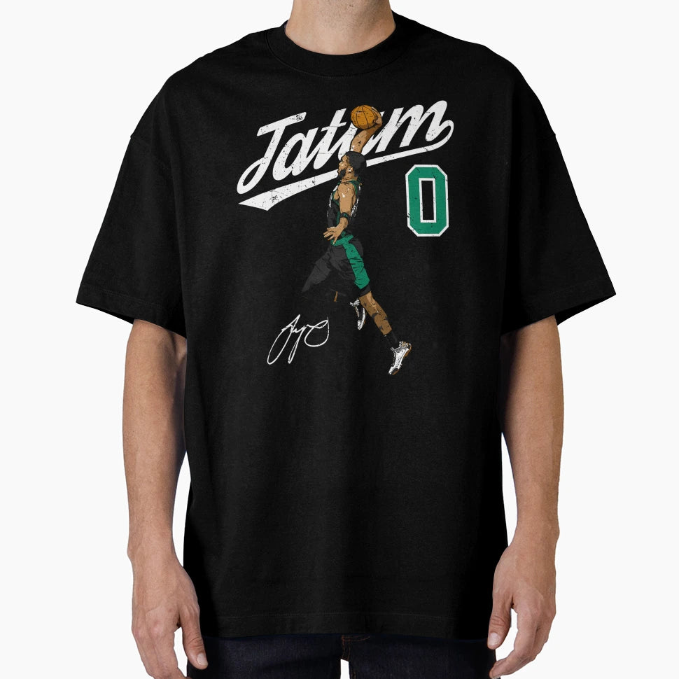 Tatums Bostons Basketball T-Shirt - Custom Art Print Men Women - T-Shirt, Sweatshirt, Hoodie