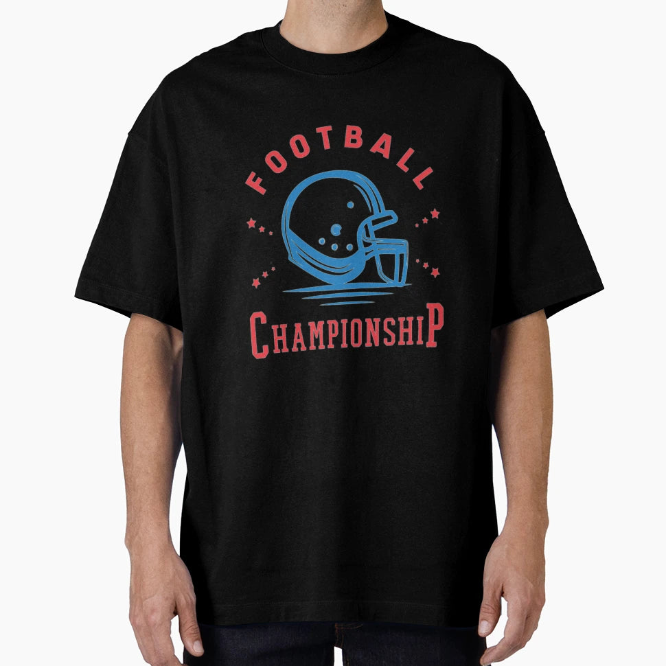 Football Championship Colors Usa I Motif T-Shirt - Trendy Graphic Unisex - T-Shirt, Sweatshirt, Hoodie