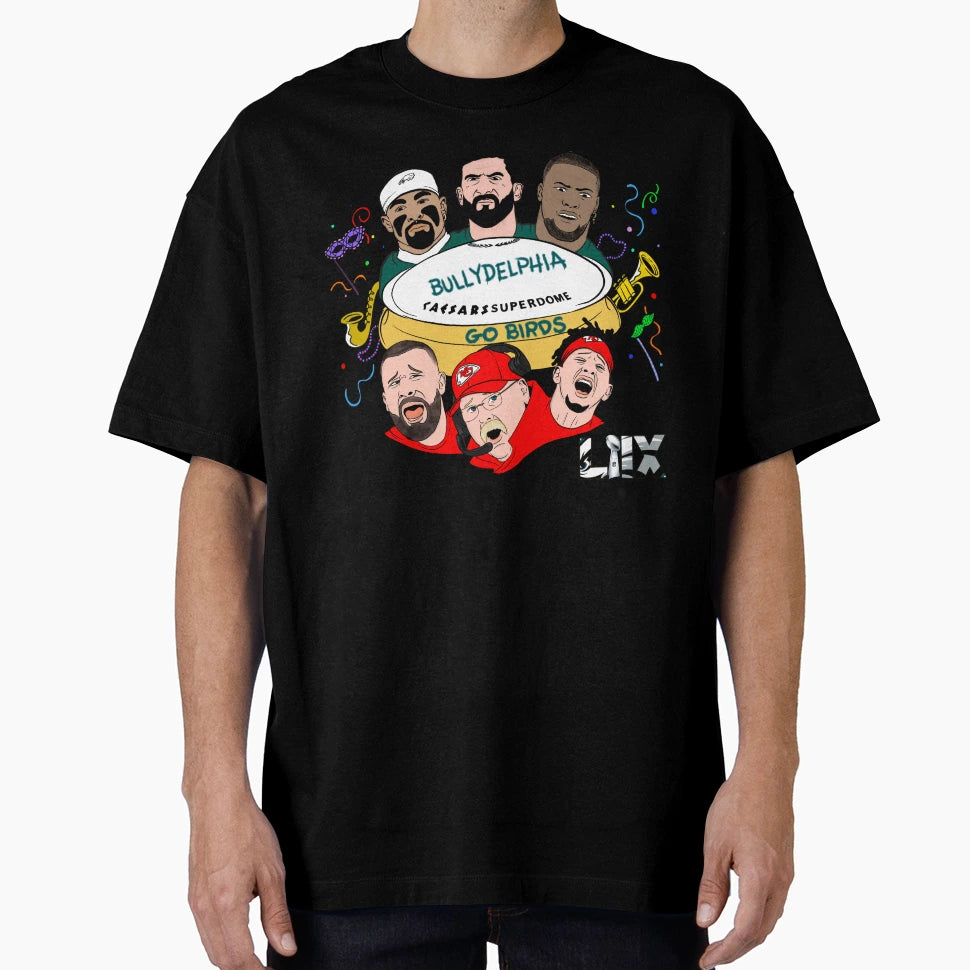 Bullydelphia Superbowl T-Shirt - Graphic Print Men Women - T-Shirt, Sweatshirt, Hoodie