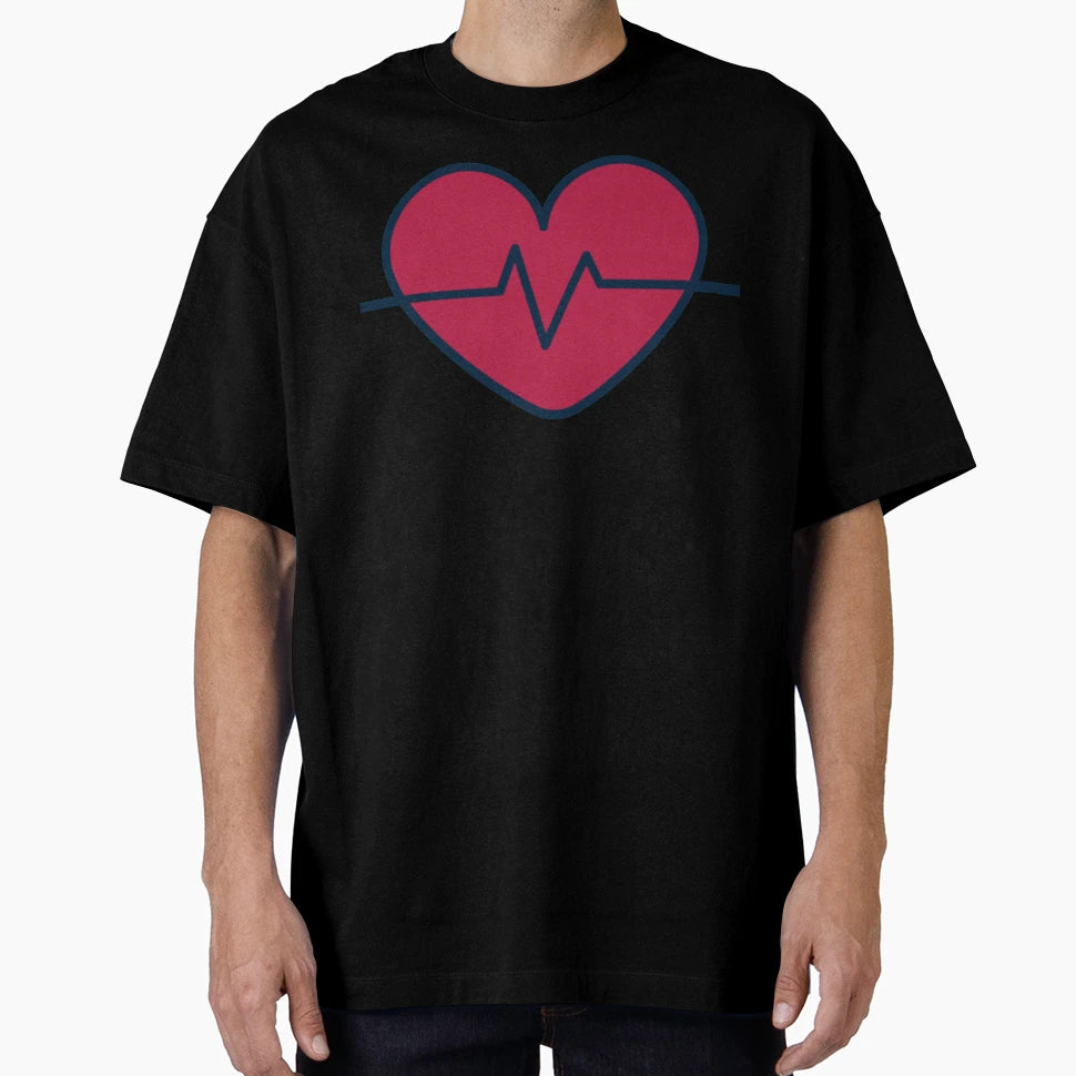 Pulse Heart T-Shirt - Custom Art Print Men Women - T-Shirt, Sweatshirt, Hoodie