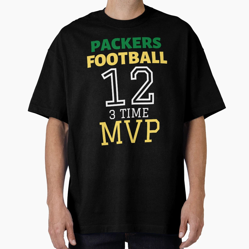 Packers Football Mvp T-Shirt - Minimalist Print Unisex - T-Shirt, Sweatshirt, Hoodie