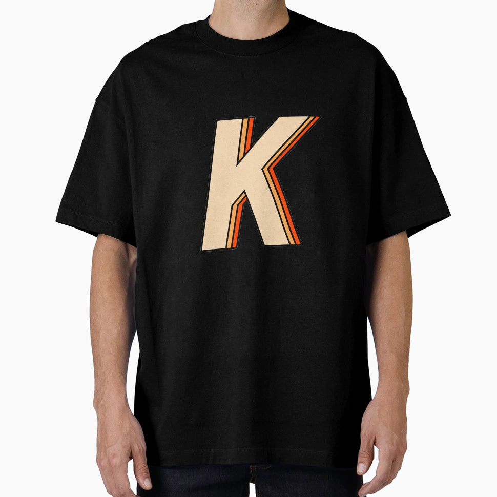 Orange K T-Shirt - Casual Everyday Wear for Adults - T-Shirt, Sweatshirt, Hoodie