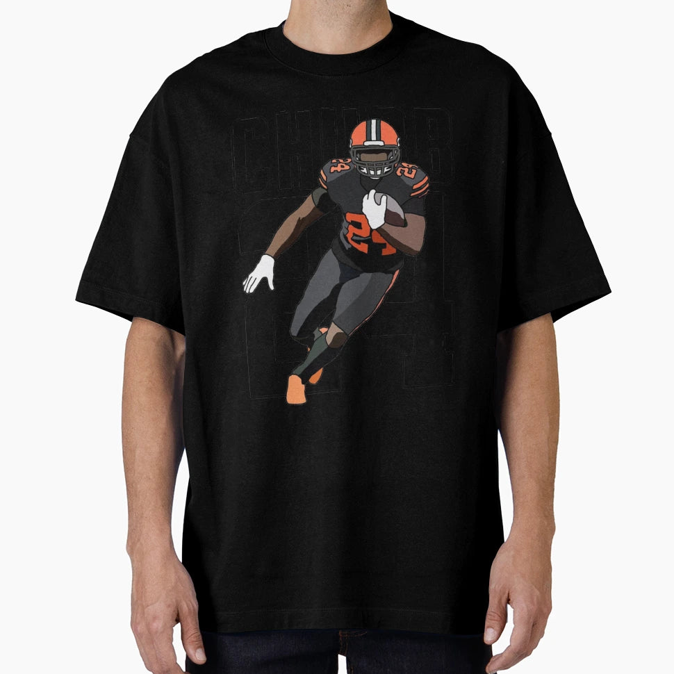 Nick Chubb Gift Loves Cat T-Shirt - Novelty Apparel Men Women - T-Shirt, Sweatshirt, Hoodie
