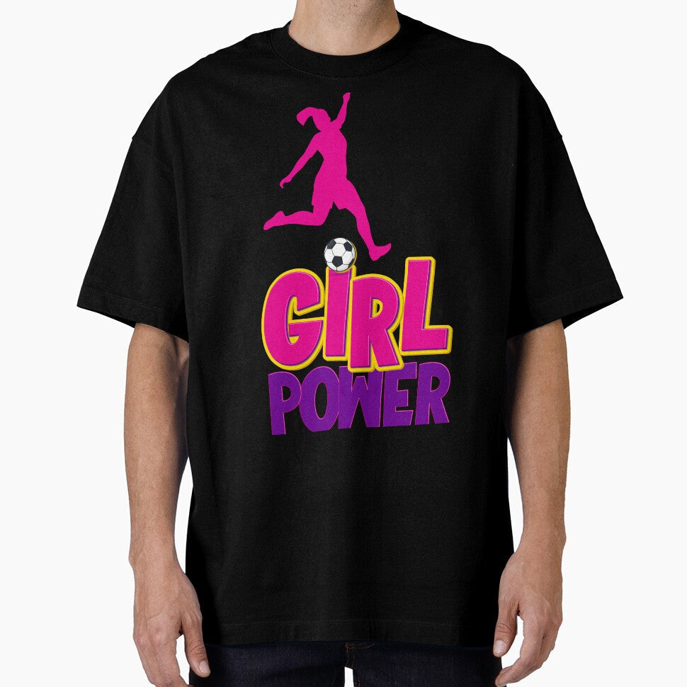 Soccer girl power by icebear22 - Adult & Kids T-Shirts, Sweatshirts & Hoodies apparel design preview 1
