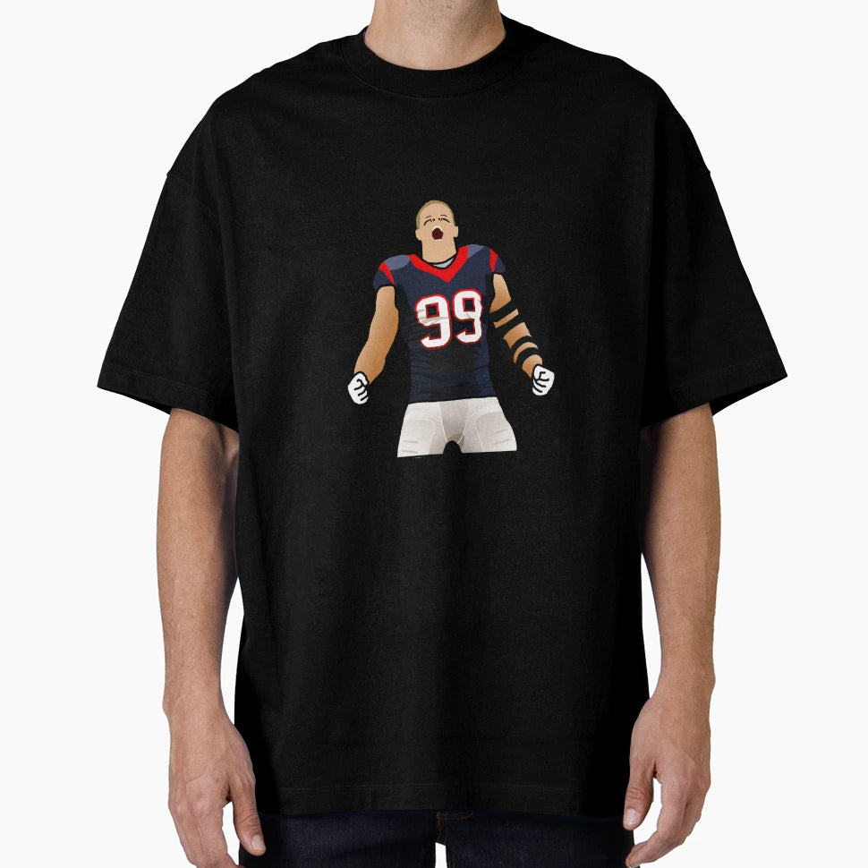 J J Watt T-Shirt - Aesthetic Graphic Unisex - T-Shirt, Sweatshirt, Hoodie
