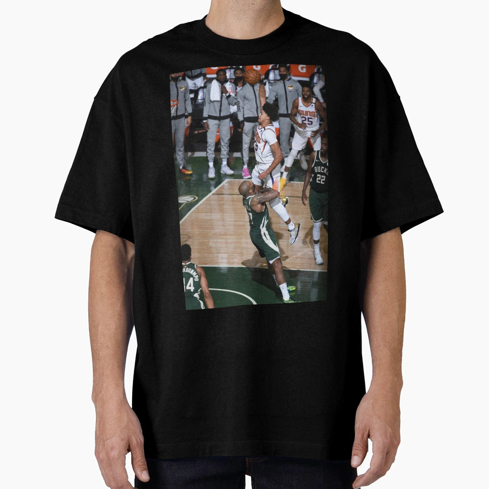 Cam Johnson Dunk Bucks T-Shirt - Novelty Apparel for Adults - T-Shirt, Sweatshirt, Hoodie