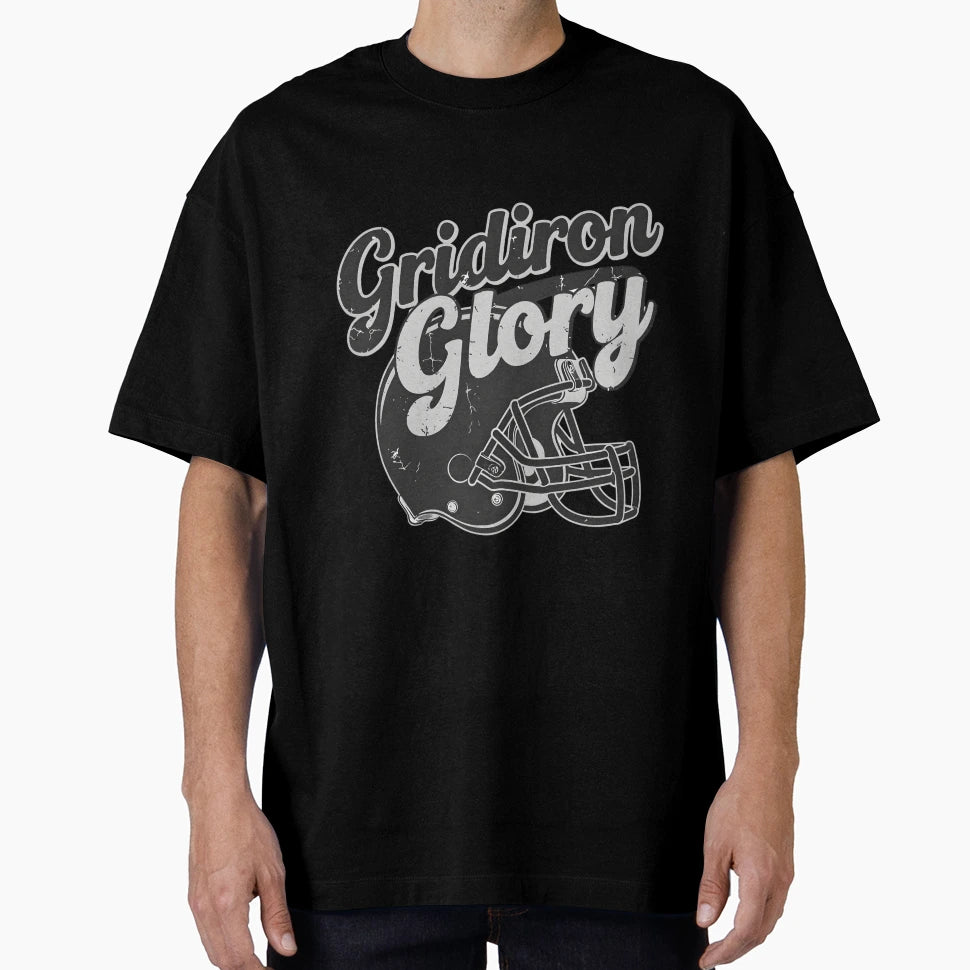 Gridiron Glory Football T-Shirt - Trendy Graphic Unisex - T-Shirt, Sweatshirt, Hoodie