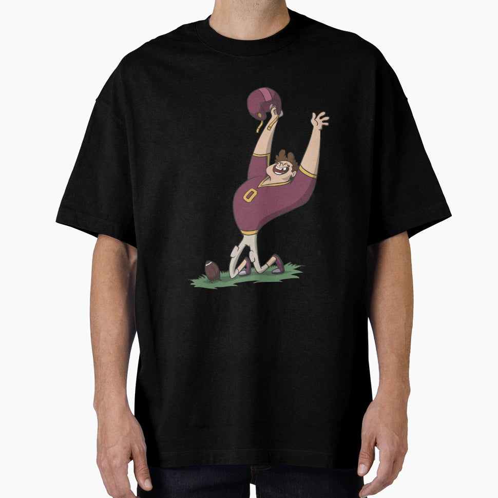 American Football Player Cheers T-Shirt - Aesthetic Graphic Men Women - T-Shirt, Sweatshirt, Hoodie