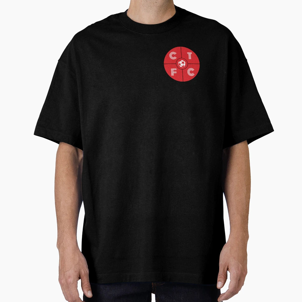 Cheltenham Town Ctfc Circle Minimalist T-Shirt - Unique Graphic Men Women - T-Shirt, Sweatshirt, Hoodie