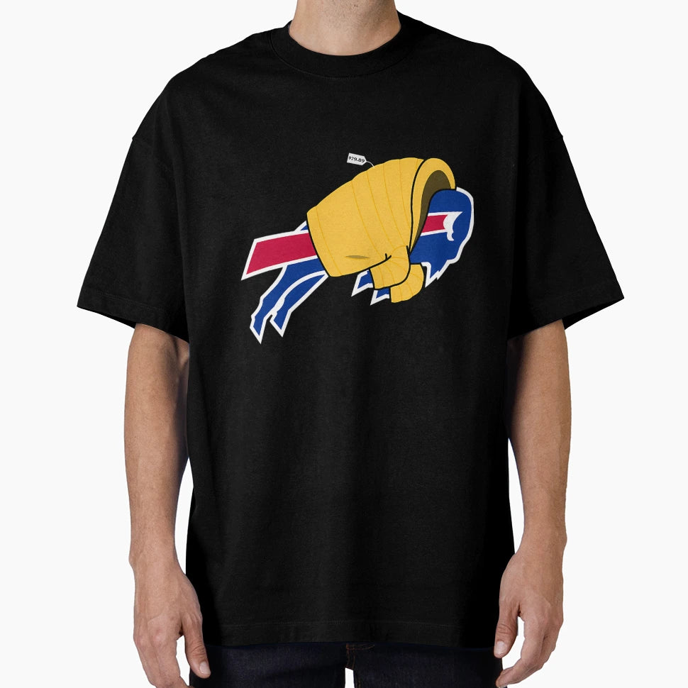 Buffalo Bills Parody Logo T-Shirt - Custom Art Print Unisex - T-Shirt, Sweatshirt, Hoodie