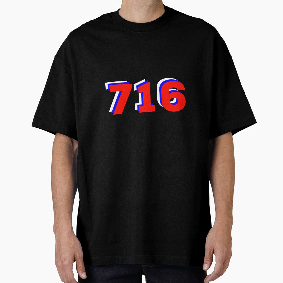 Buffalo 716 T-Shirt - Aesthetic Graphic for Adults - T-Shirt, Sweatshirt, Hoodie