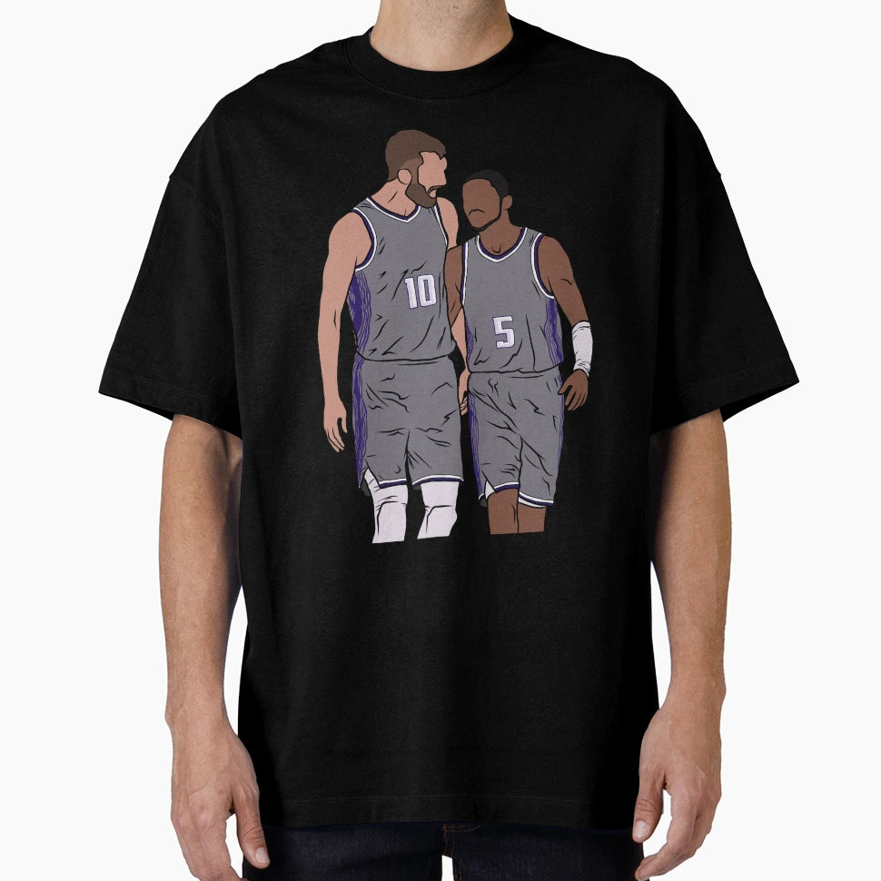 Sabonis Fox T-Shirt - Trendy Graphic for Adults - T-Shirt, Sweatshirt, Hoodie
