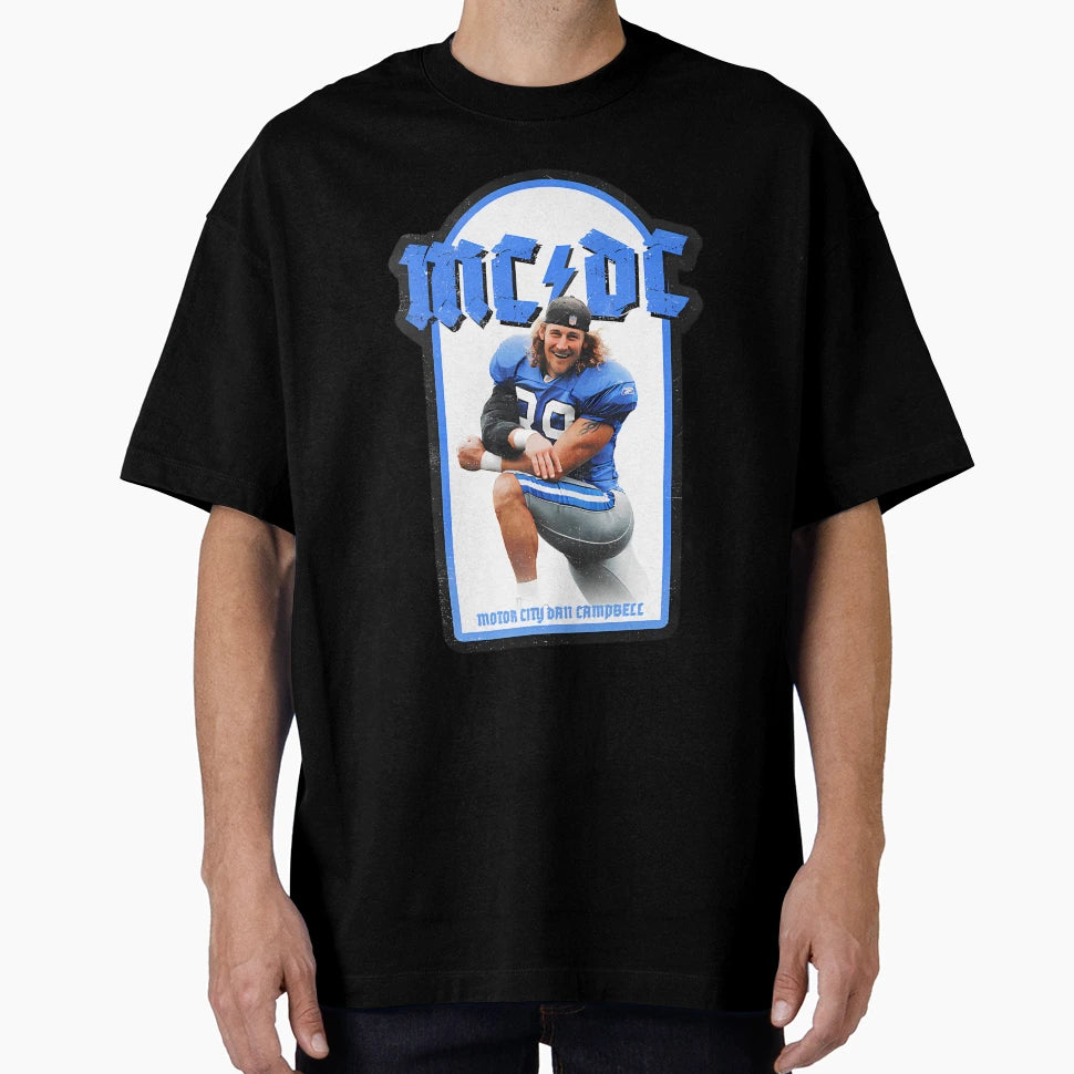 Detroit Lions Mcdc Dan Campbell T-Shirt - Novelty Apparel Men Women - T-Shirt, Sweatshirt, Hoodie