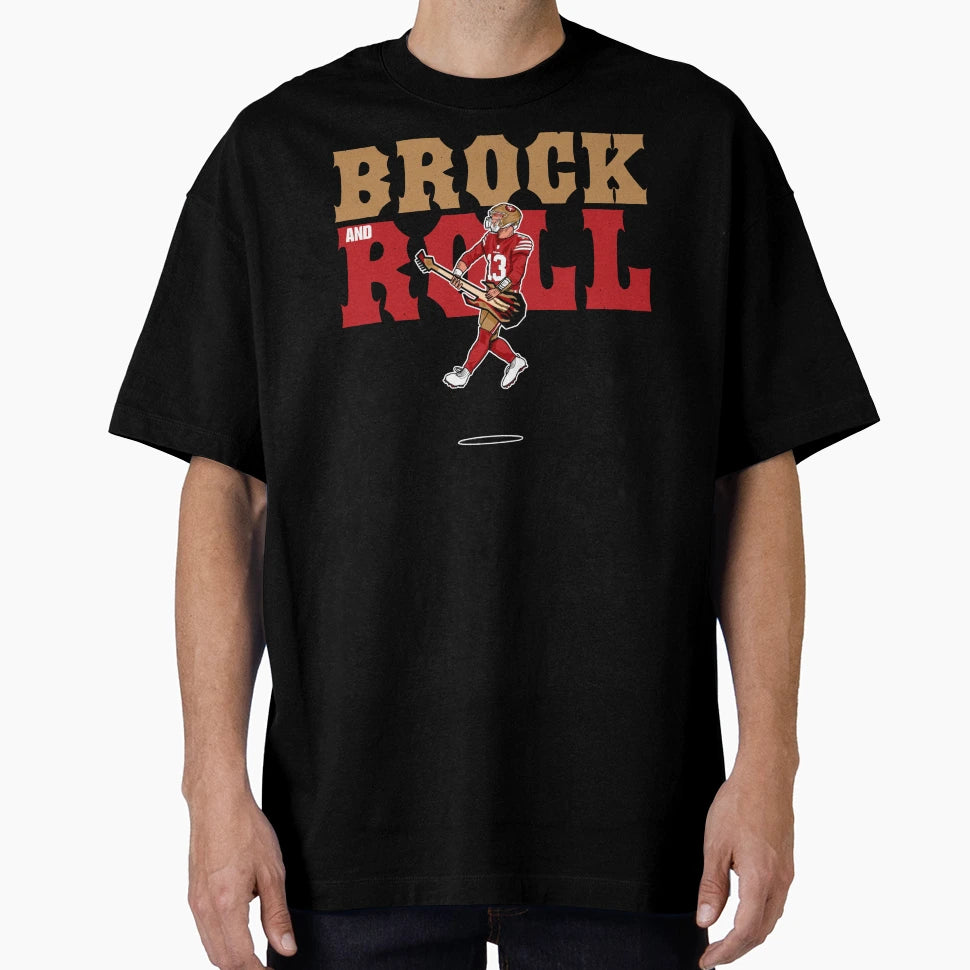 Purdy Brock Brock And Roll T-Shirt - Graphic Print for Adults - T-Shirt, Sweatshirt, Hoodie