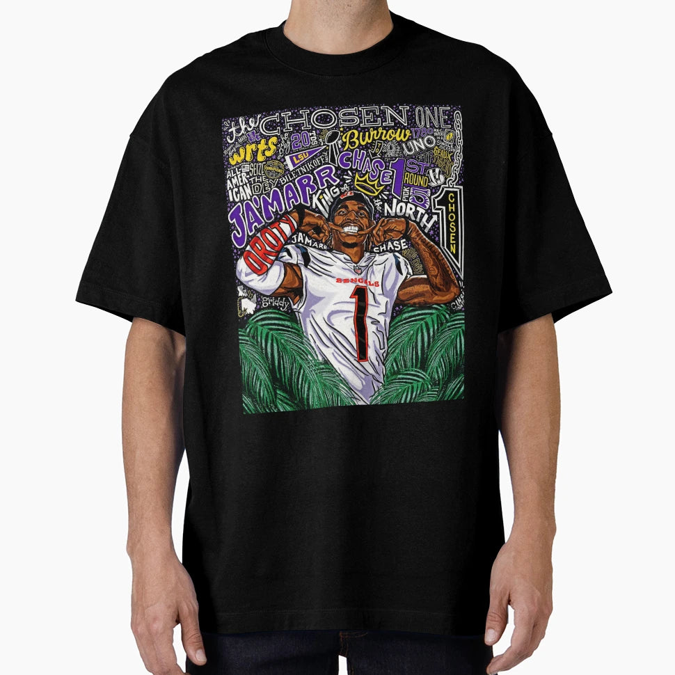 Jamarr Chase T-Shirt - Unique Graphic Unisex - T-Shirt, Sweatshirt, Hoodie