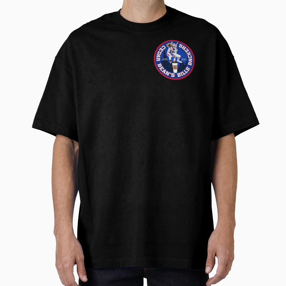 Cedar Beans Bills Backers Chapter Logo T-Shirt - Trendy Graphic Men Women - T-Shirt, Sweatshirt, Hoodie