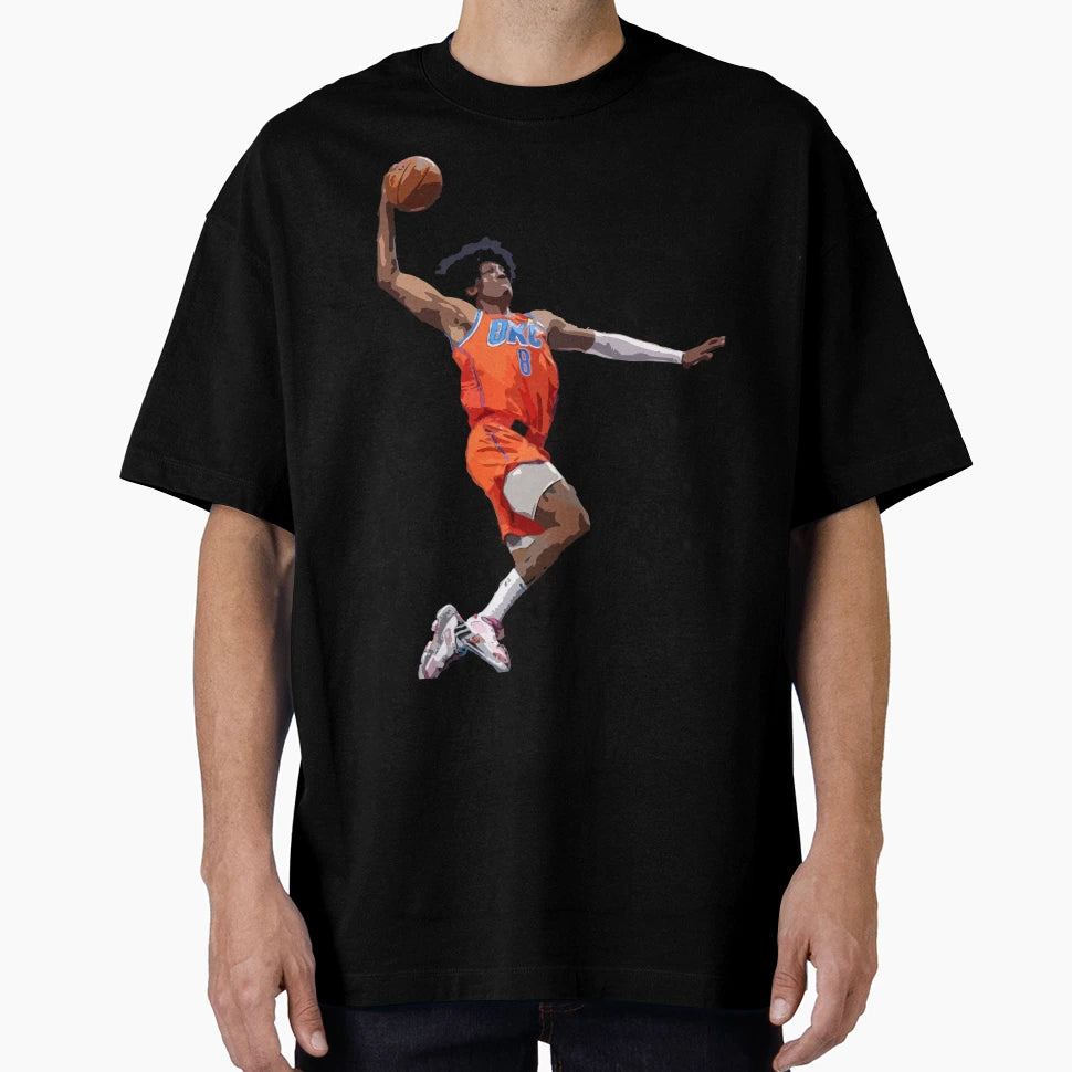 Jalen Williams T-Shirt - Custom Art Print Unisex - T-Shirt, Sweatshirt, Hoodie