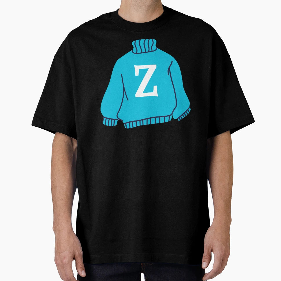 Letter T-Shirt - Minimalist Print Unisex - T-Shirt, Sweatshirt, Hoodie