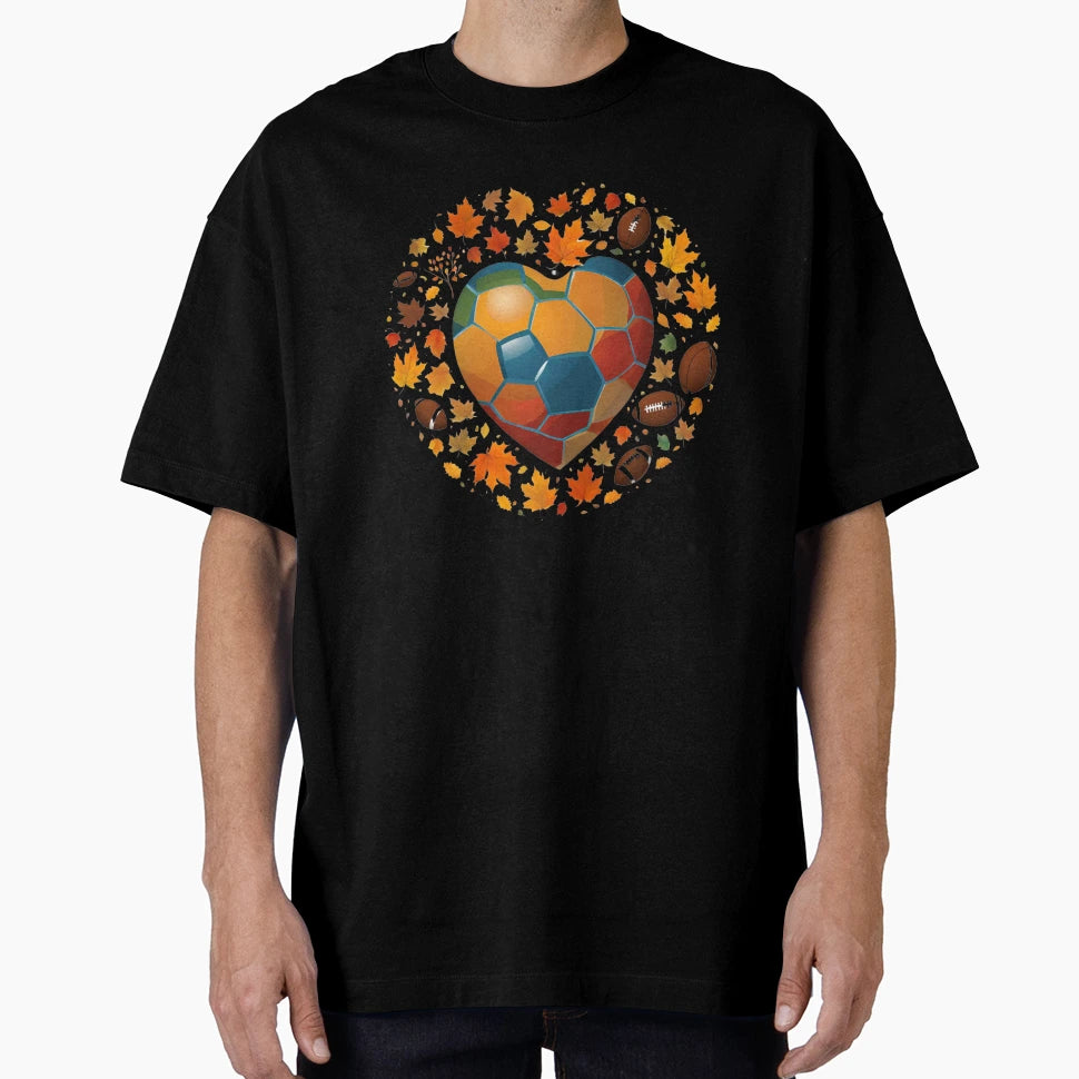 Love Thanksgiving Football And Fall T-Shirt - Unique Graphic Men Women - T-Shirt, Sweatshirt, Hoodie