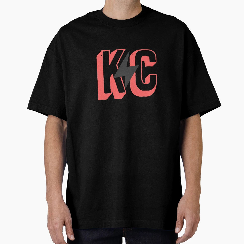 Kc Lightning Red T-Shirt - Trendy Graphic for Adults - T-Shirt, Sweatshirt, Hoodie