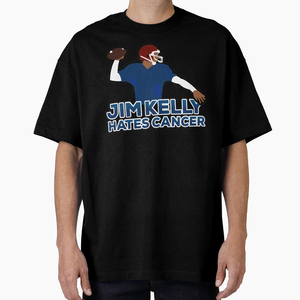 Jimkellyhatescancer T-Shirt - Unique Graphic Men Women - T-Shirt, Sweatshirt, Hoodie