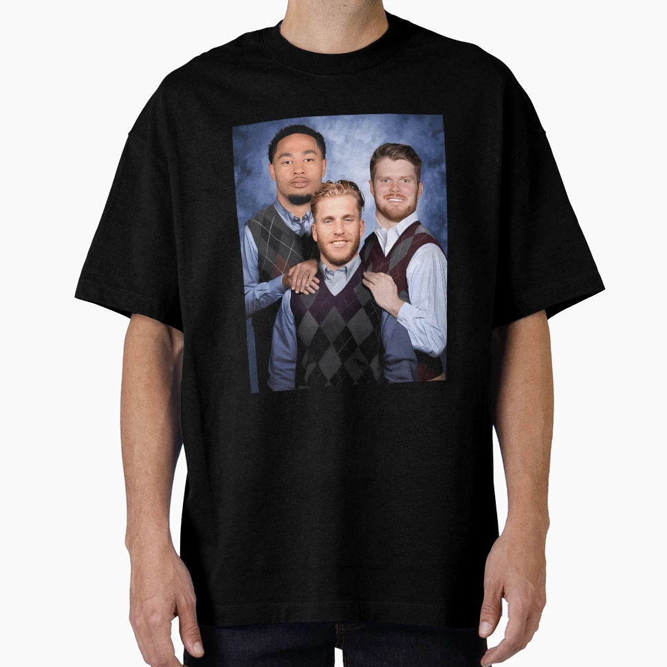 Sam Darnold Jaxon Smith Njigba Cooper T-Shirt - Custom Art Print Unisex - T-Shirt, Sweatshirt, Hoodie