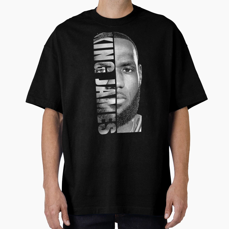 Lebron James King James T-Shirt - Minimalist Print Unisex - T-Shirt, Sweatshirt, Hoodie