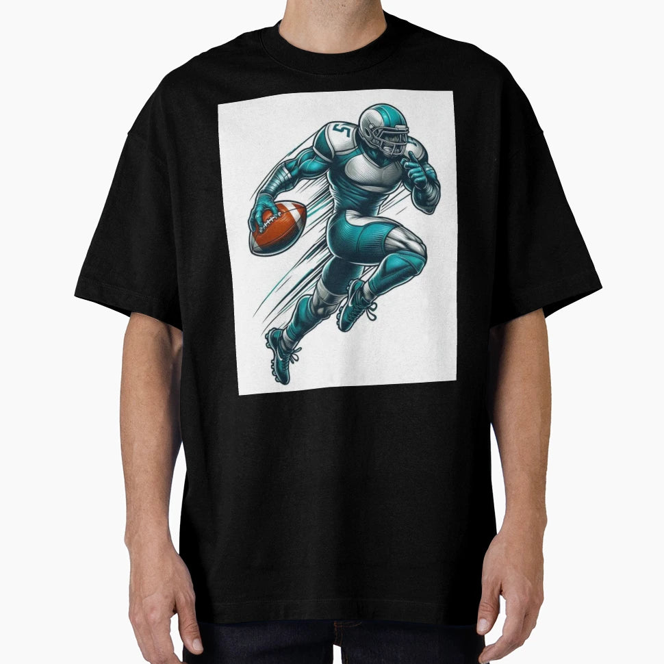 Dynamic Sports Mascot Action T-Shirt - Aesthetic Graphic for Adults - T-Shirt, Sweatshirt, Hoodie