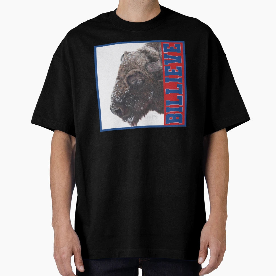 Billieve Buffalo Bills Football Nfl T-Shirt - Aesthetic Graphic Men Women - T-Shirt, Sweatshirt, Hoodie