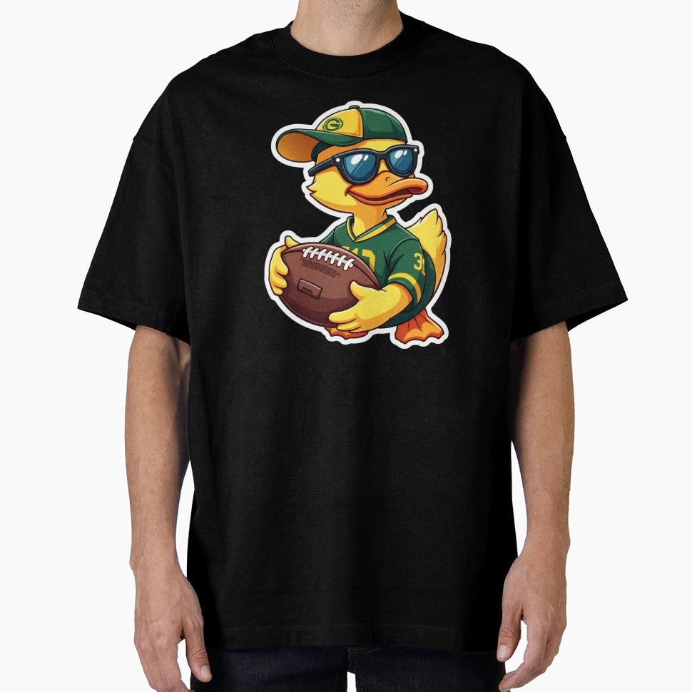Football Duck Game Day Vibes T-Shirt - Casual Everyday Wear for Adults - T-Shirt, Sweatshirt, Hoodie