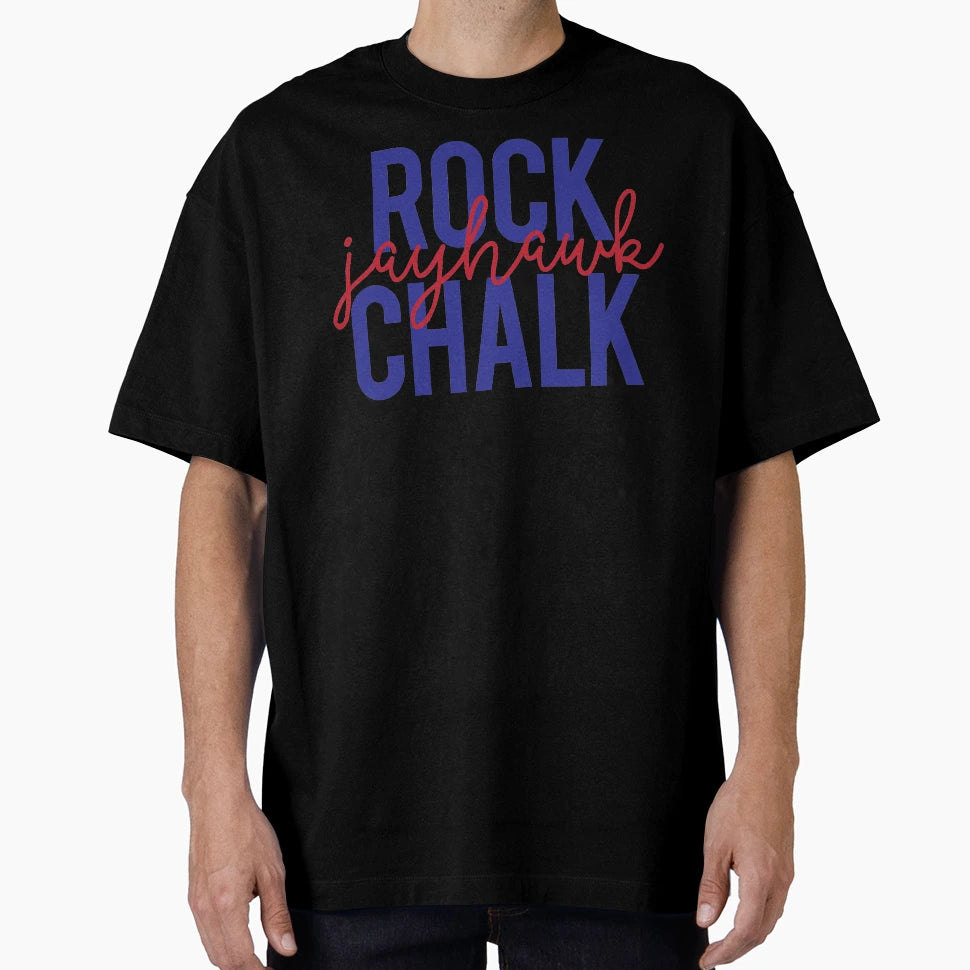 Rock Chalk Jayhawk T-Shirt - Casual Everyday Wear Unisex - T-Shirt, Sweatshirt, Hoodie