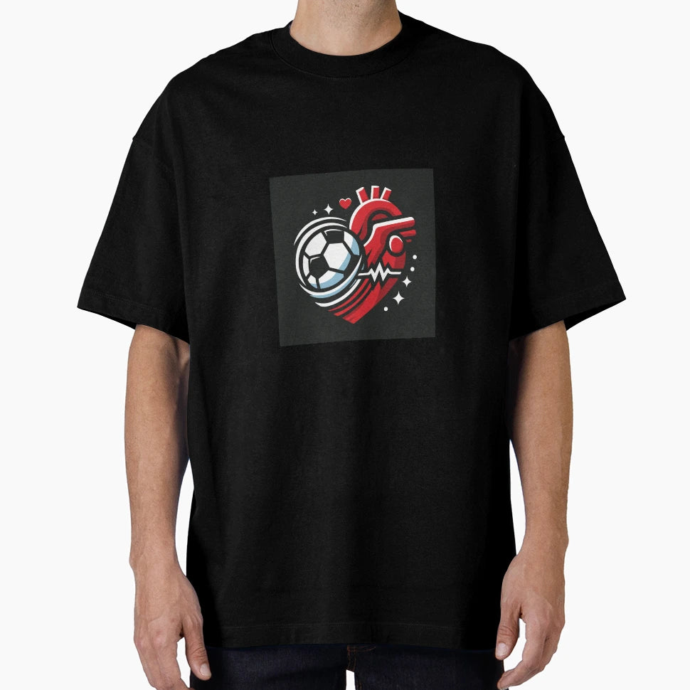 Soccer Heart Rate T-Shirt - Fun Novelty Design Men Women - T-Shirt, Sweatshirt, Hoodie