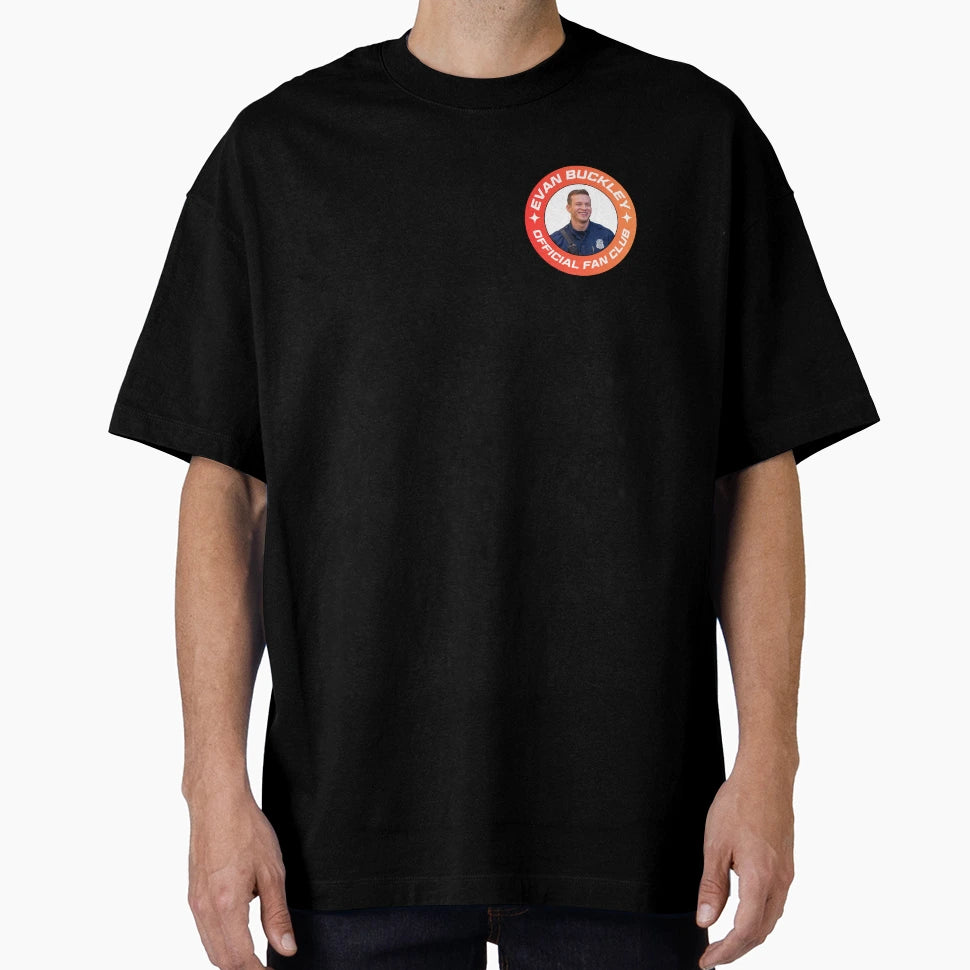 Evan Buckley Fan Club T-Shirt - Custom Art Print Unisex - T-Shirt, Sweatshirt, Hoodie