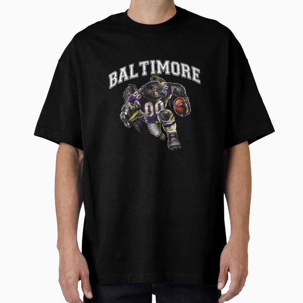Baltimore Football T-Shirt - Streetwear Style Men Women - T-Shirt, Sweatshirt, Hoodie