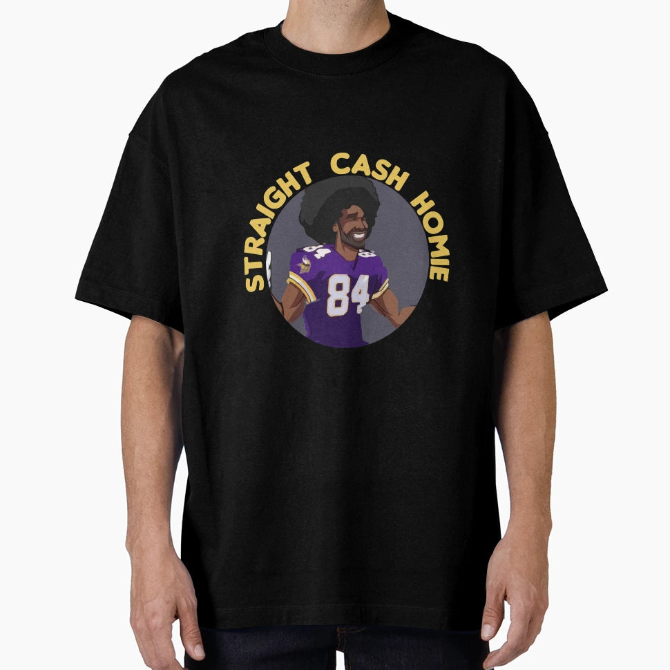 Randy Moss Straight Cash Homie T-Shirt - Fun Novelty Design for Adults - T-Shirt, Sweatshirt, Hoodie