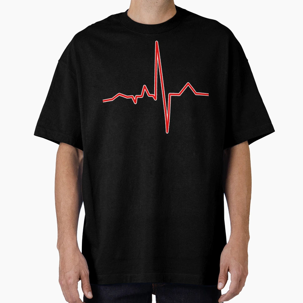 Heartbeat T-Shirt - Fun Novelty Design Unisex - T-Shirt, Sweatshirt, Hoodie