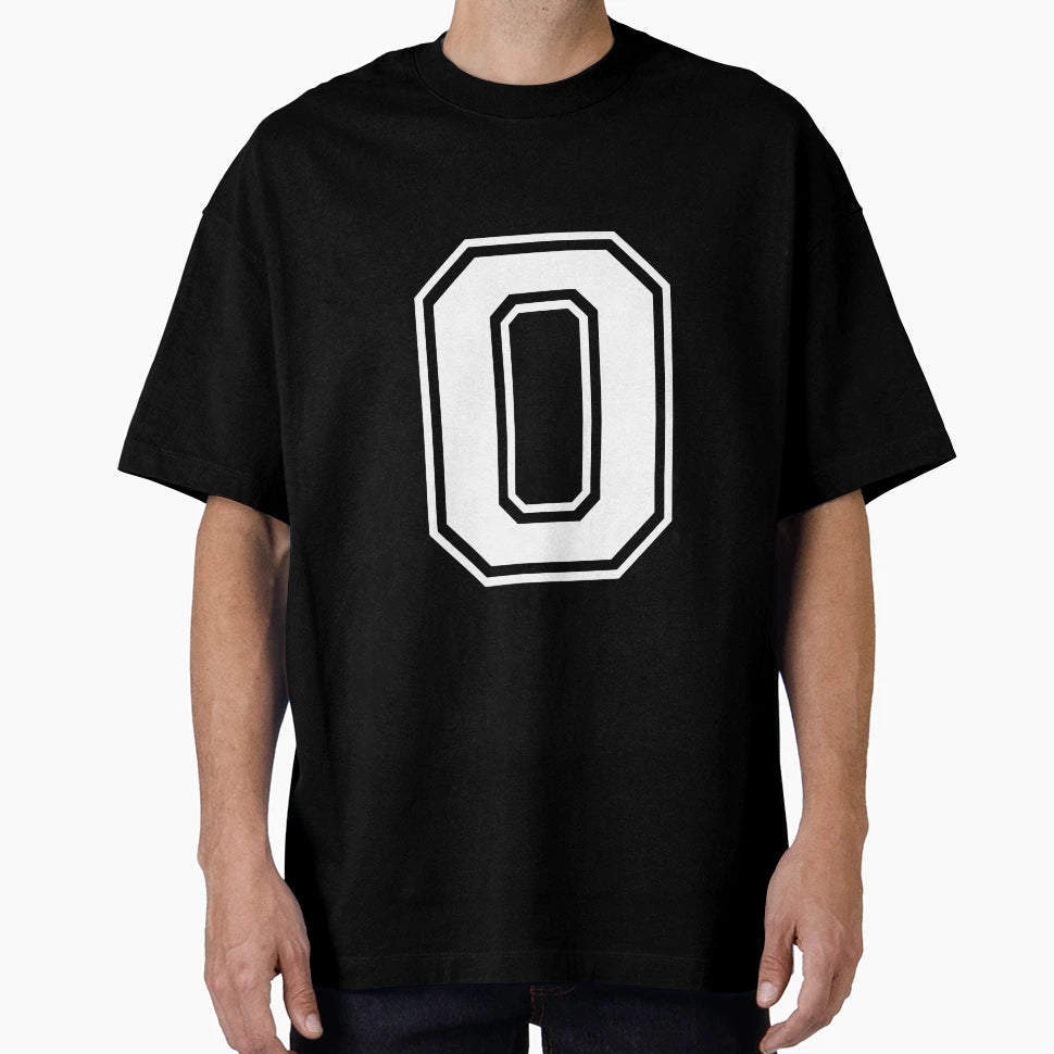 Letter O T-Shirt - Streetwear Style for Adults - T-Shirt, Sweatshirt, Hoodie