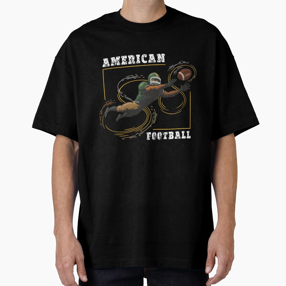 American Football T-Shirt - Custom Art Print Unisex - T-Shirt, Sweatshirt, Hoodie