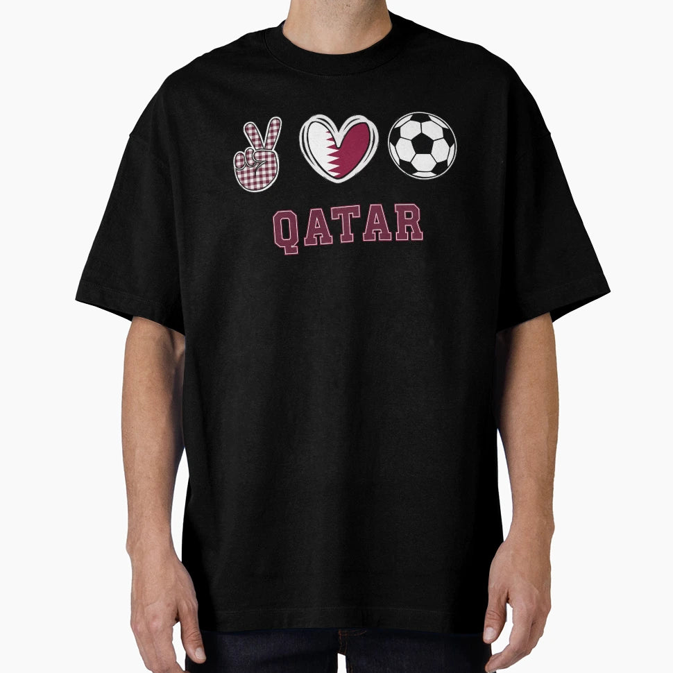 Qatar Inspired Everyday T-Shirt - Novelty Apparel for Adults - T-Shirt, Sweatshirt, Hoodie
