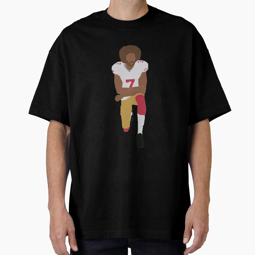 Kneeling Kaepernick T-Shirt - Streetwear Style for Adults - T-Shirt, Sweatshirt, Hoodie