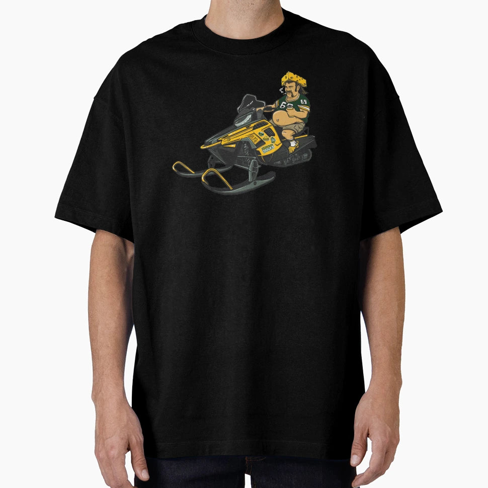 Green Bay Packers Cheese Head Superfan T-Shirt - Novelty Apparel Men Women - T-Shirt, Sweatshirt, Hoodie