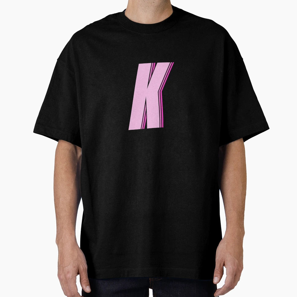K Letter T-Shirt - Aesthetic Graphic Unisex - T-Shirt, Sweatshirt, Hoodie