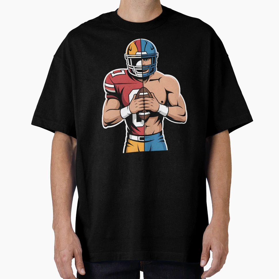 If It Involves Football And Wrestling T-Shirt - Streetwear Style Men Women - T-Shirt, Sweatshirt, Hoodie